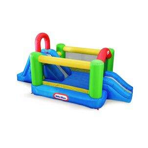 Pula Pula Inflavel Com Escorregador Duplo - Little Tikes