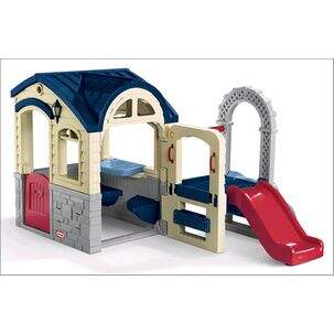 Casinha PlayHouse - com escorregador e plataforma de escalada - Little Tikes