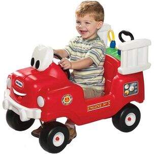 Caminhao de Bombeiros - Vem tanque de �gua - Little Tikes