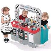 Cozinha e Lanchonete Diner Retro - Toca 3 m�sicas dos anos 50 - Step2