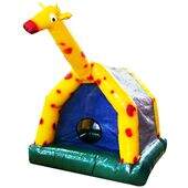 Girafa de Bolinhas Infl�vel Premium Nacional 2m x 2m 