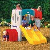 Escorregador Duplo e Tunel - Little Tikes