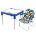 Conjunto Mesa + Cadeira Ecológica Infantil - Azul - Mor