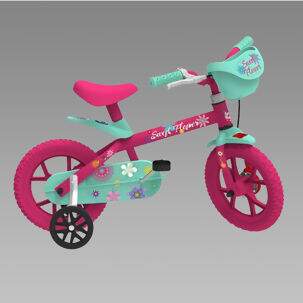 Bicicleta Sweet Flower Aro 12 - Brinquedos Bandeirante