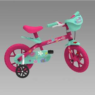 Bicicleta Sweet Flower Aro 12 - Brinquedos Bandeirante