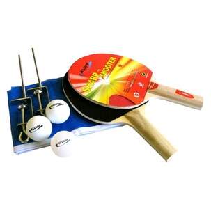 Kit Ping Pong 2 raquetes 3 bolinhas jogo de Tenis de Mesa Esporte