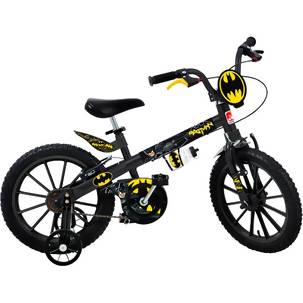 Bicicleta Infantil Batman Aro 16 - Brinquedos Bandeirante