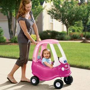 Carrinho Cozy Coupe Truck Rosa