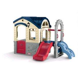 Casinha PlayHouse - com escorregador e plataforma de escalada - Little Tikes