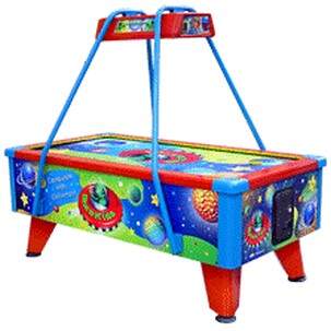 Brinquedo Aero Game Mini Mesa De Hockey Infantil Air Rocker Para