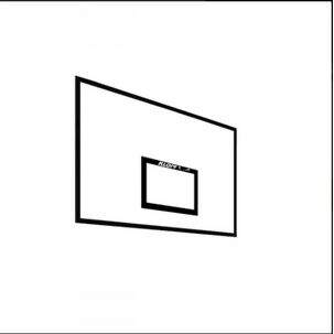 Tabela de Basquete Oficial Unitária Klopf 1021 – 1,82m x 1,22m x 0,05m