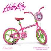 Bicicleta Aro 14 Hello Kitty - Brinquedos Bandeirante