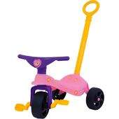 Triciclo Infantil Com Pedal Empurrador Fofinha 7493 - Xalingo