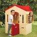 Casinha Cottage Bege -Possui caixa de correspondência - Little Tikes