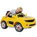 Carro Elétrico Camaro Amarelo R/C - EL 6V - Brinquedos Bandeirante