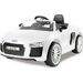 Carro Elétrico Infantil Audi R8 Branco com Controle Remoto - 6v - Xalingo