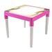 Conjunto Mesa + Cadeira Ecológica Infantil Rosa - Mor