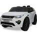 Carrinho Elétrico Infantil Caminhonete Land Rover Branco 12V - Xalingo